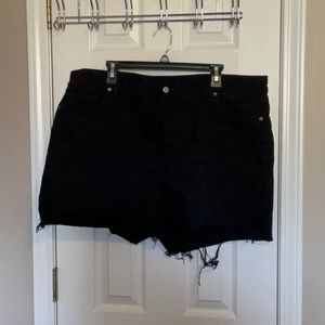 Old Navy Jean Shorts, High Rise O.G. Straight, Secret-Smooth Pockets, size 22
